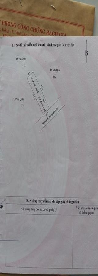 Cần bán nhà hẻm, 18 Ngô Văn Sở, An Hòa, Rạch Giá, 0942294905
