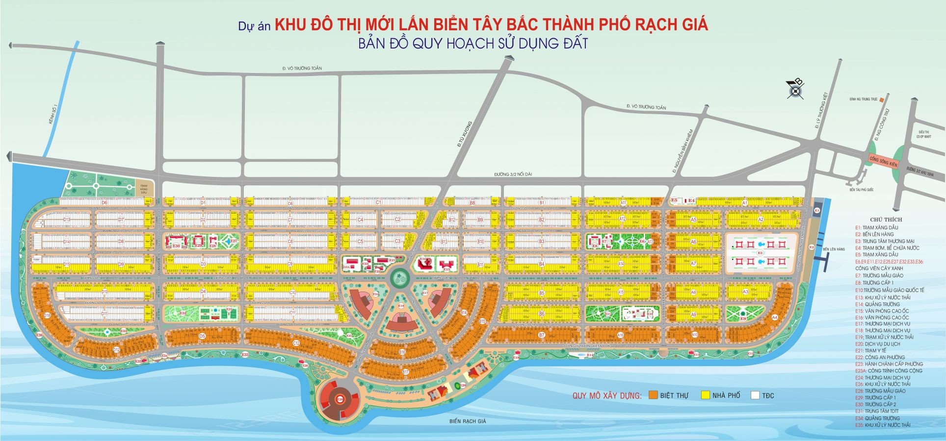 Bán nhà phố đường số 5 Khu lấn biển Tây Bắc, Tp.Rạch Giá