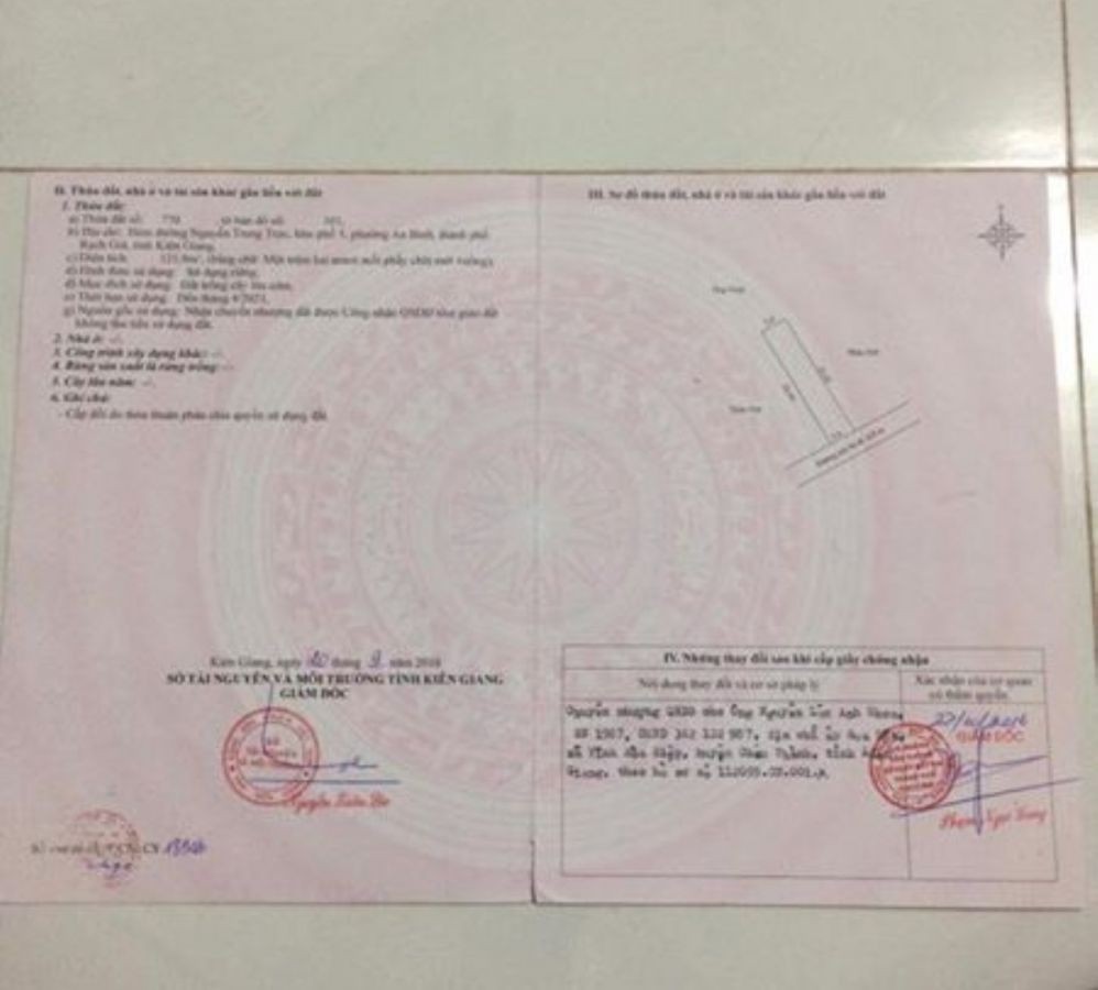 Cần bán nền hẻm 839 Nguyễn Trung Trực, An Bình, Rạch Giá, Kiên Giang, 0939599581
