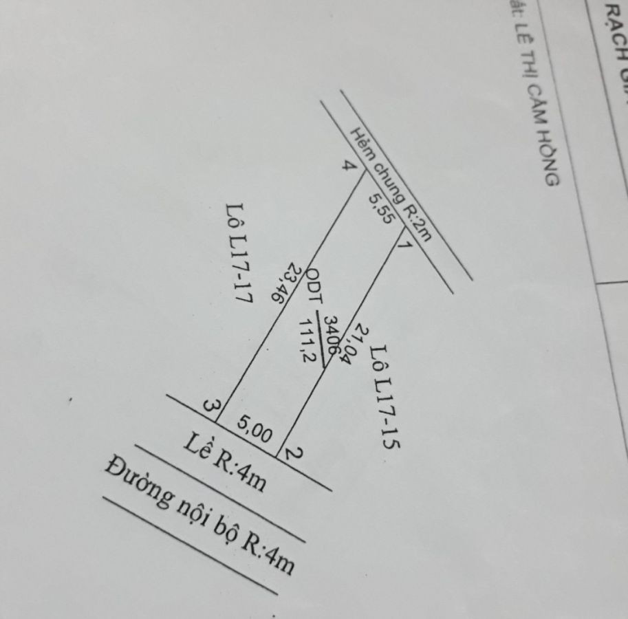 Đất L17- 21 khu tái định cư phường Vĩnh Quang, Rạch Giá, Kiên Giang, 0938115074