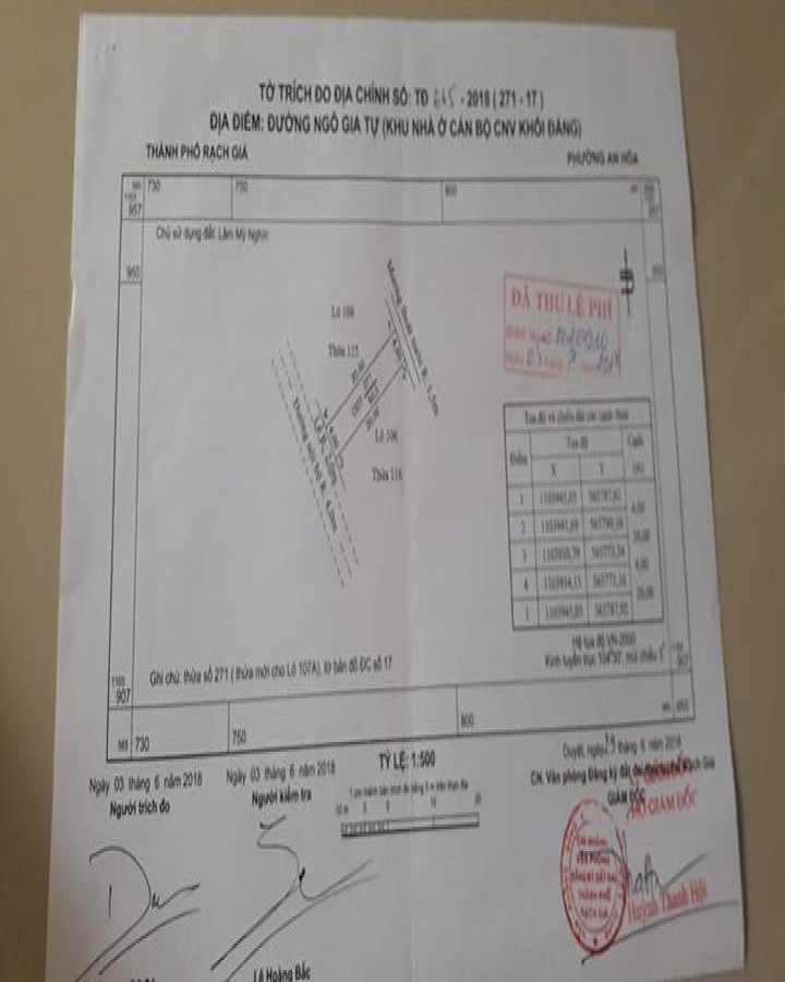 Bán 02 lô đất liền kề hẻm Ngô Gia Tự, An Hòa, Rạch Giá, Kiên Giang, 0866687127