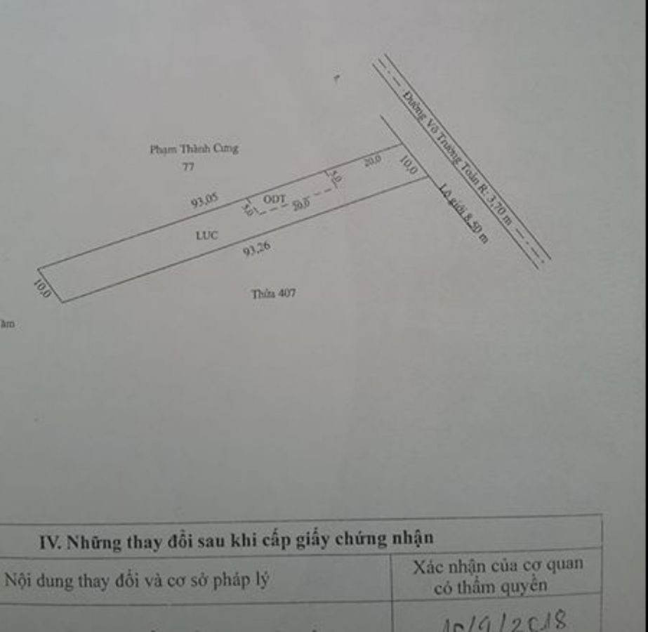 Bán đất mặt tiền đường Võ Trường Toản, Rạch Giá, Kiên Giang, 0977336143