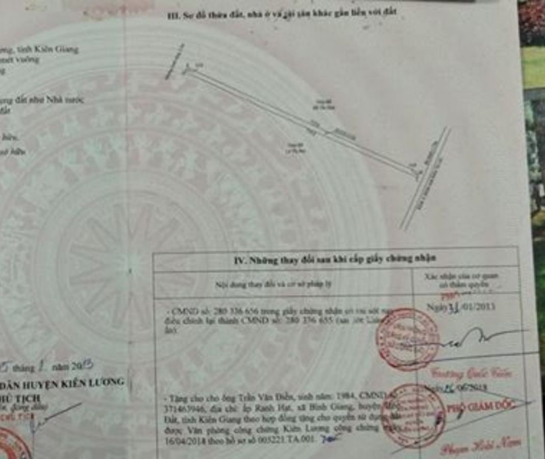 Bán 30 công ruộng Xã Hòa Điền, Huyện Kiên Lương, Tỉnh Kiên Giang, 0817484494