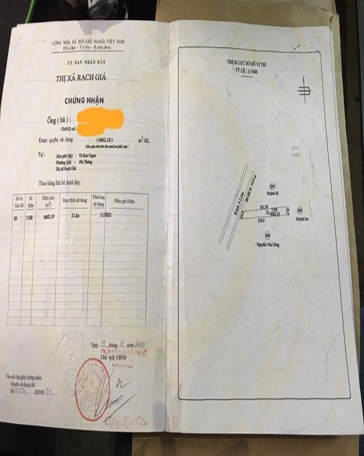 Bán đất ruộng kênh 5 Liêu, xã Phi Thông, Rạch Giá, Kiên Giang, 0915828080