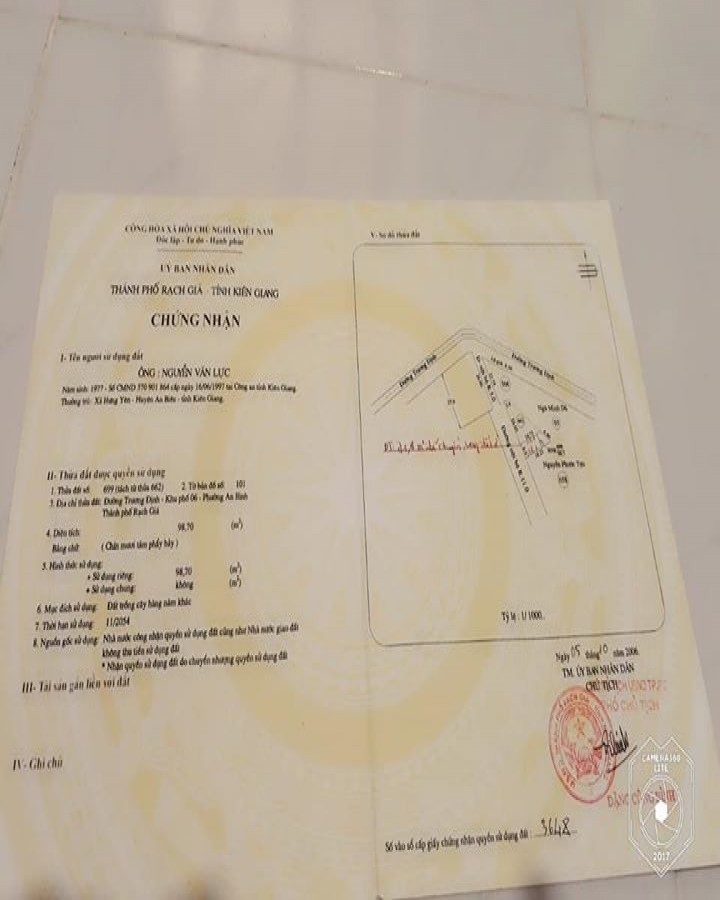 Bán nhà lấn biển đường Dã Tượng. Rạch Giá, Kiên Giang, 0947865287