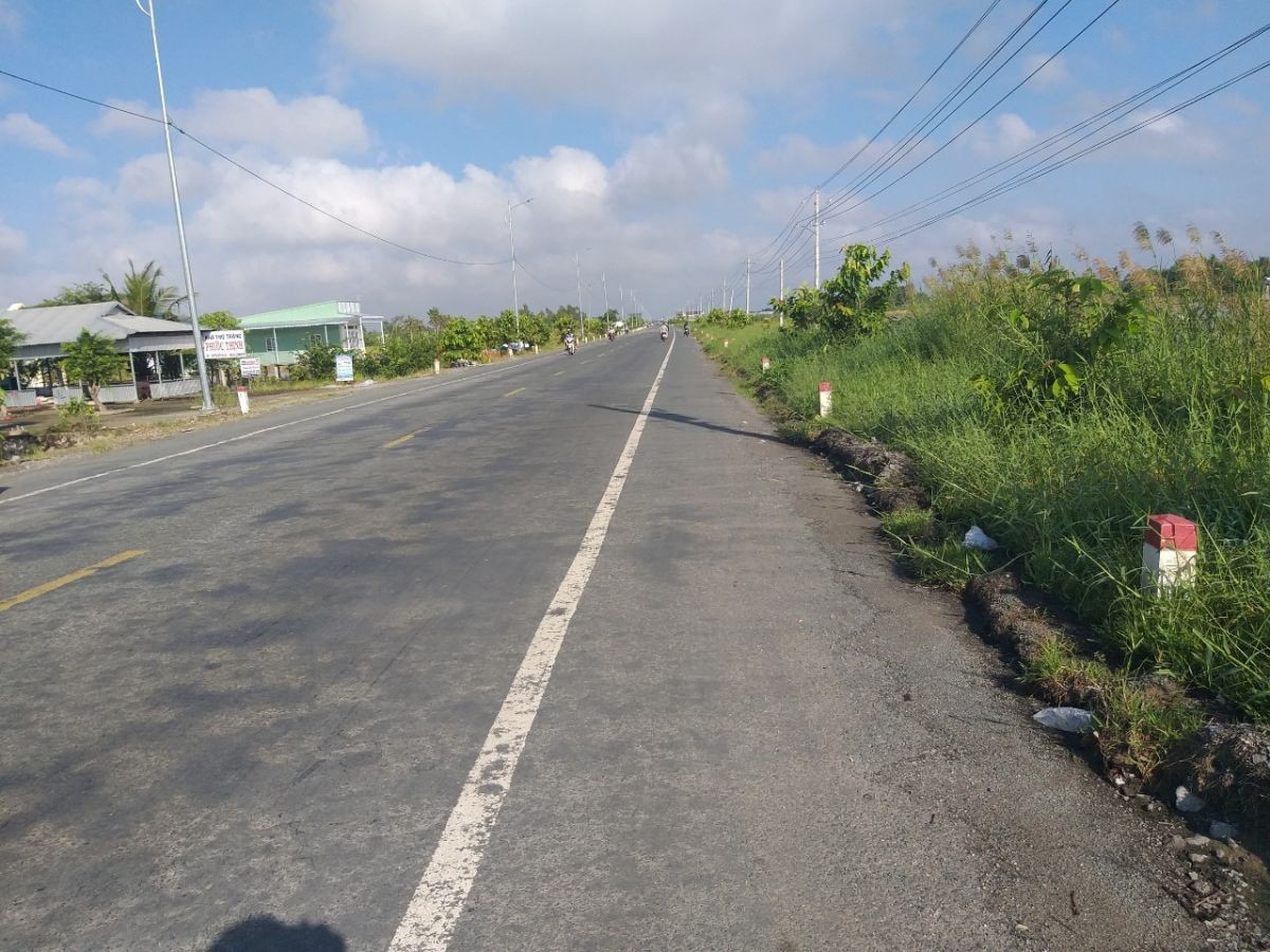 Bán đất Mặt tiền Tuyến tránh, Rạch Giá , Thạnh Lộc, Châu Thành, Kiên Giang, 28.08x55m, 3.2 tỷ