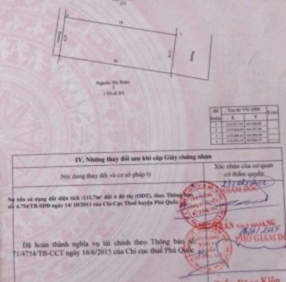 Bán đất khu phố 10, thị trấn Dương Đông, Phú Quốc, Kiên Giang, 0916607255.