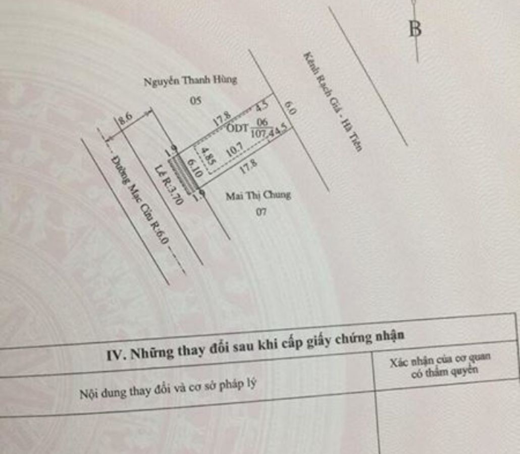 Nhà mặt tiền Cầu Số 1, Vĩnh Quang, Rạch Giá, Kiên Giang, 0945679454