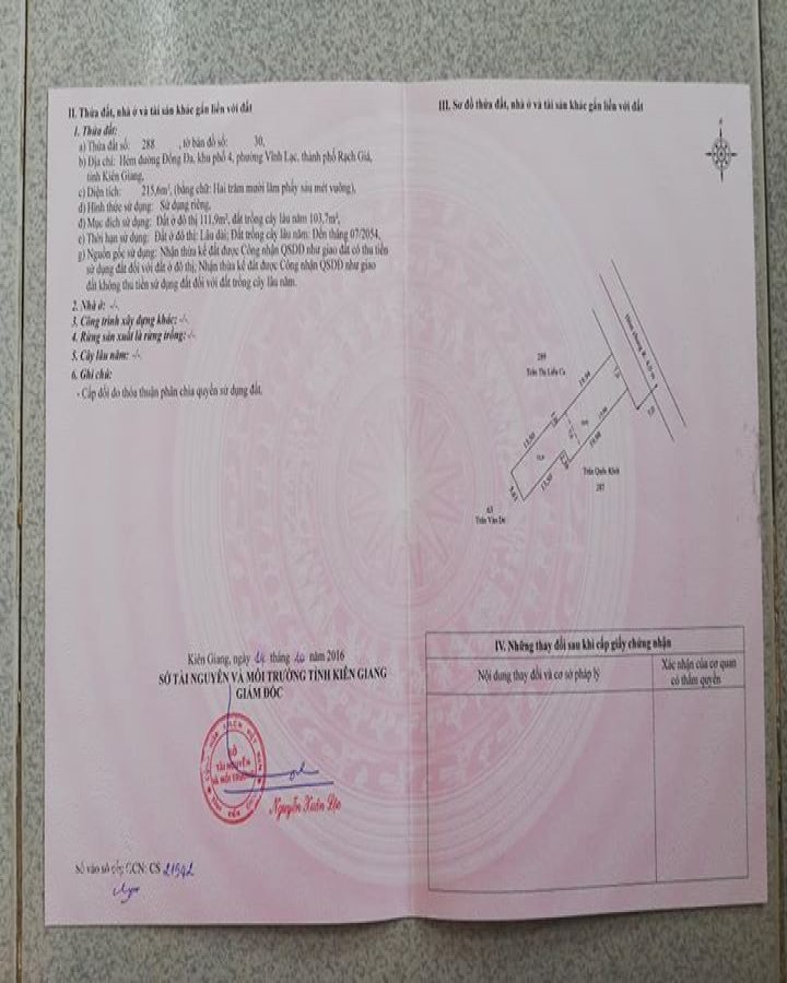Bán đất nền thổ cư đường Đống Đa, Vĩnh Lạc, Rạch Giá, Kiên Giang, 0969229506