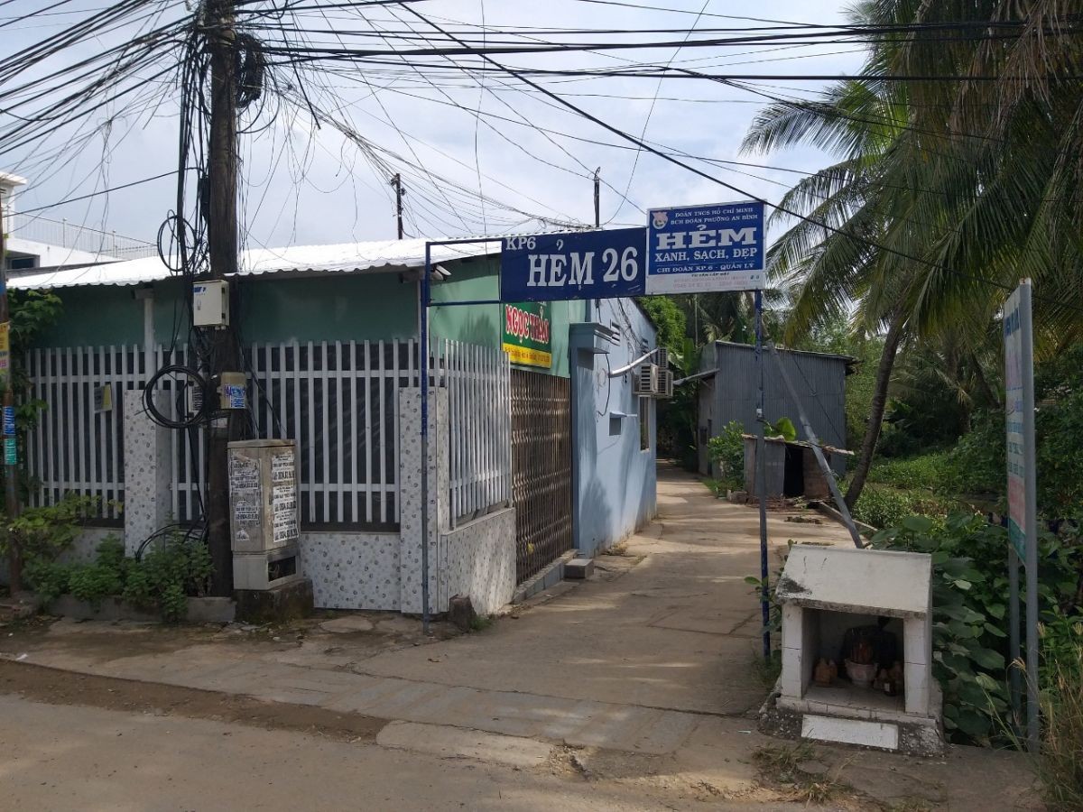 Nền hẻm 26, Trần Quý Cáp, An Bình, Rạch Giá, Kiên Giang, 5x15, thổ cư 100%, 270 triệu