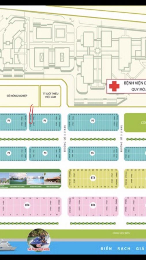 Đất nền P3 Lô 46, Đường Nam Kỳ Khởi Nghĩa, Rạch Gía, Kiên Giang, 0942449688