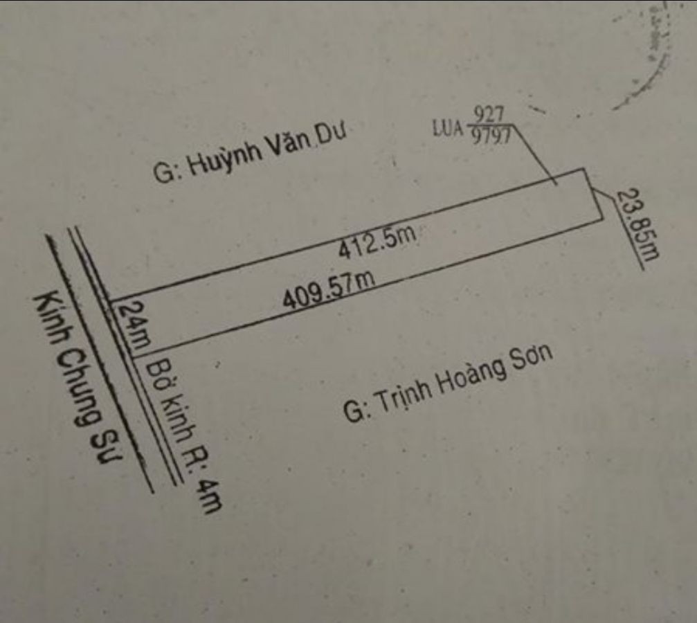 Bán 19 công đất ruộng , Mong Thọ B, Châu Thành, Kiên Giang, 0848400094