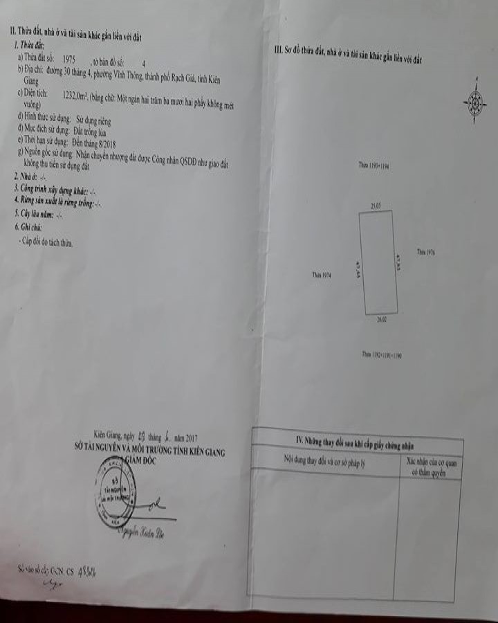 Bán đất đường 30/4, Vĩnh Thông, Rạch Giá, Kiên Giang,  0949 935 298.