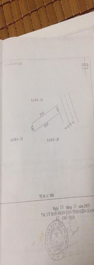 Bán lô đất H6 - 19 Phạm Hùng, Vĩnh Bảo, Rạch Giá, Kiên Giang, 0826666622