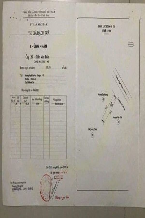 Bán nhà mặt tiền 472A Ngô Quyền, Vĩnh Lạc, Rạch Giá, Kiên Giang