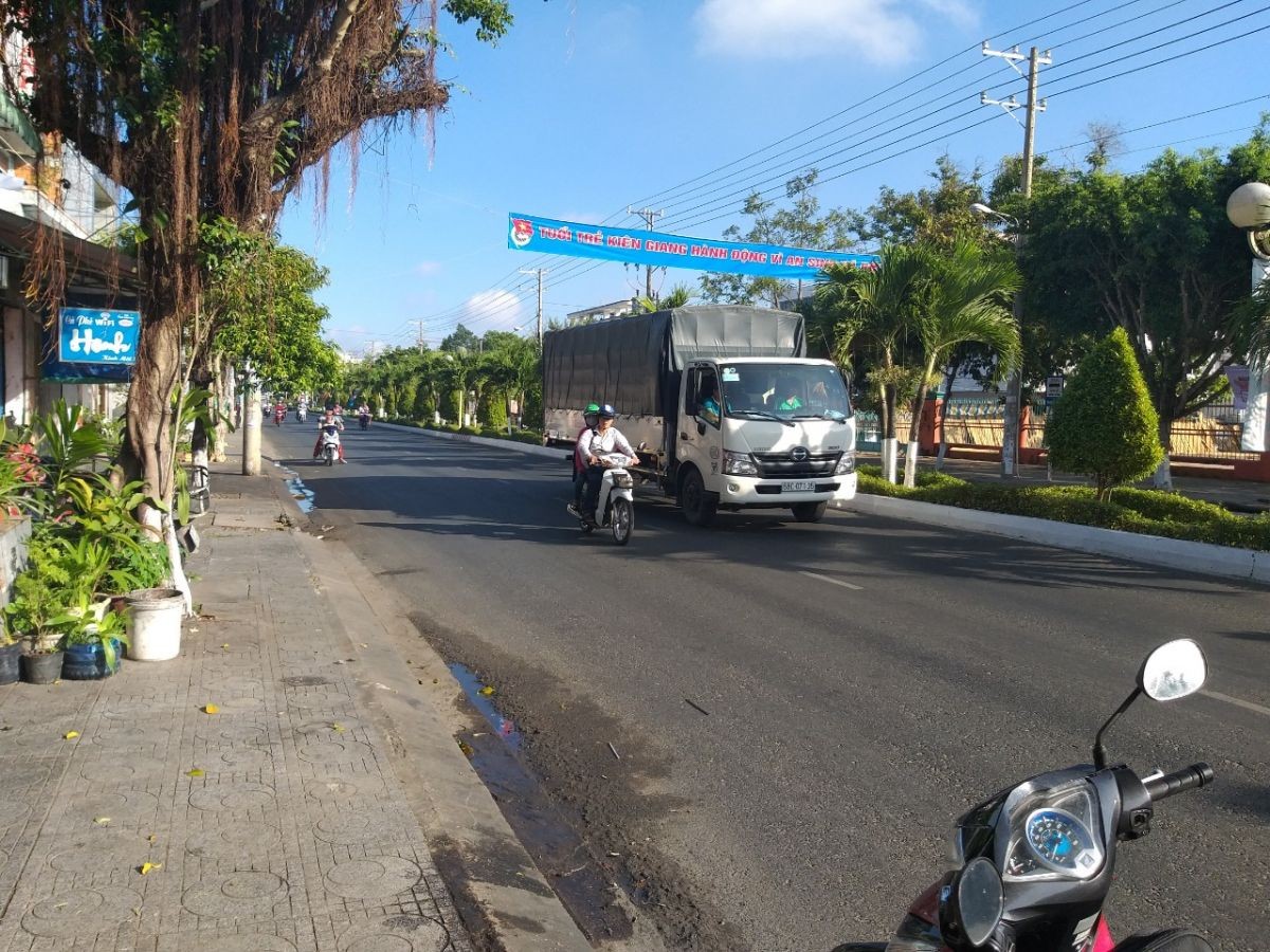 BÁN ĐẤT MẶT TIỀN NGUYỄN TRUNG TRỰC, AN HÒA, RẠCH GIÁ, KIÊN GIANG, 5*23.75m, 3.6 TỶ    (MSNV 05)