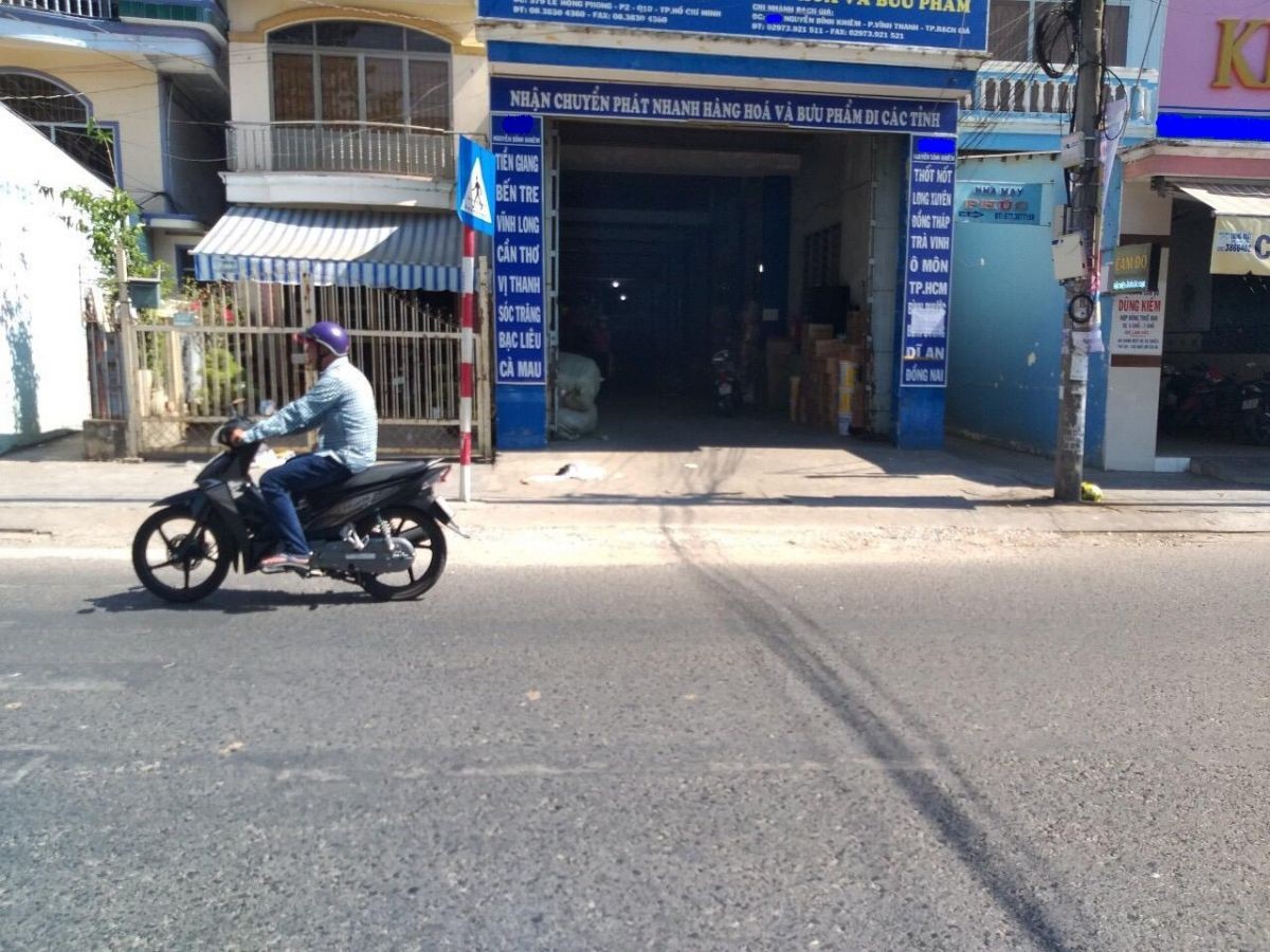 BÁN NHÀ KHO MẶT TIỀN NGUYỄN BỈNH KHIÊM, VĨNH THANH, RẠC GIÁ, KIÊN GIANG, 430m2, 12 TỶ.     (MSNV 05)