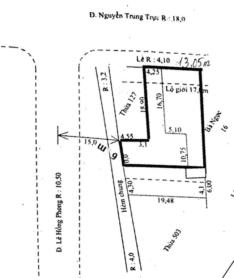 BÁN NỀN NGUYỄN TRUNG TRỰC, AN HÒA, RẠCH GIÁ, KIÊN GIANG, 321.6m, 14 TỶ.   (MSNV 02)