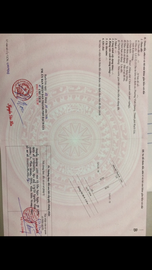 Nền khu TĐC Vĩnh Quang, P. Vĩnh Quang, Tp Rạch Giá