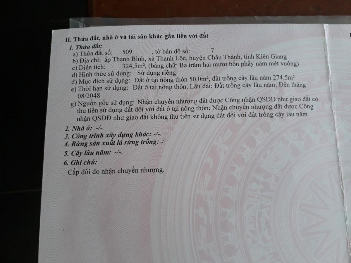 Bán đất thổ cư mặt tiền kênh Bác Hồ cách cầu Đòn Dong -  Tuyến Tránh 300