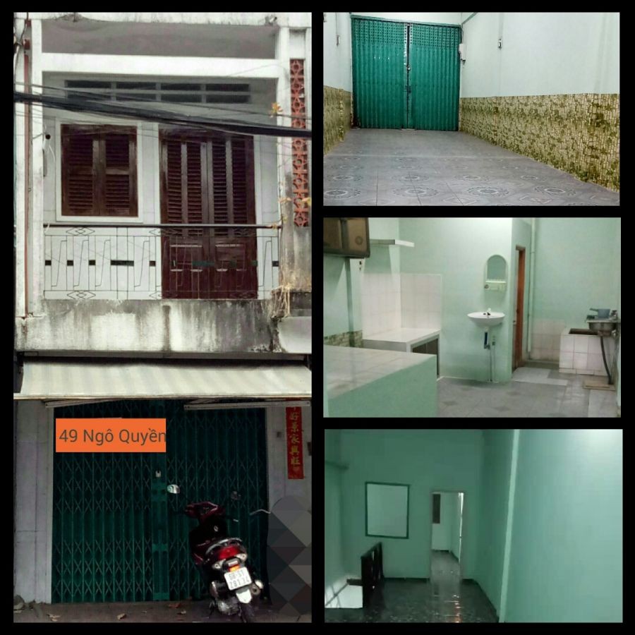 Bán nhà mặt tiền đường Ngô Quyền.