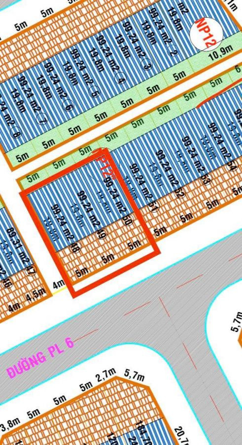 Đất Nền Đường Nguyễn Thái Bình, phường Vĩnh Quang, Rạch Giá Kiên Giang