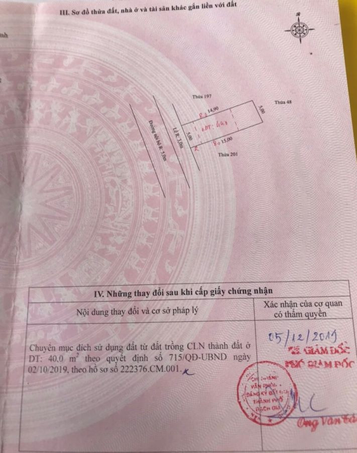 Đất hẻm 889 Nguyễn Trung Trực, phường An Bình, Rạch Giá, Kiên Giang