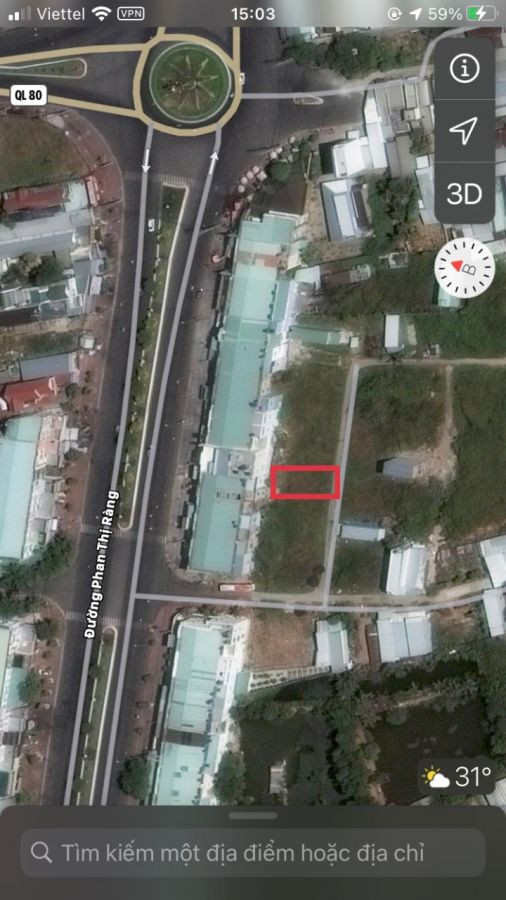 ĐẤT NỀN TRUNG TÂM TP RẠCH GIÁ giá 1ty650
