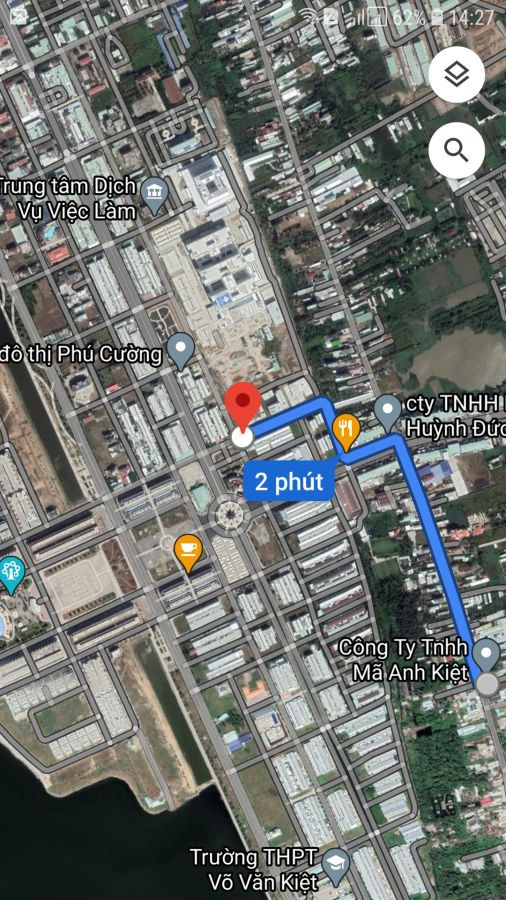 Nhà 1 trệt 1 lầu lô góc cách bv đa khoa 2 phút đi xe