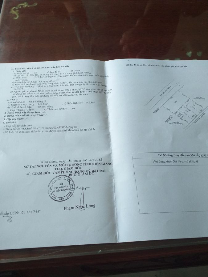 Cần bán gấp đất và nhà