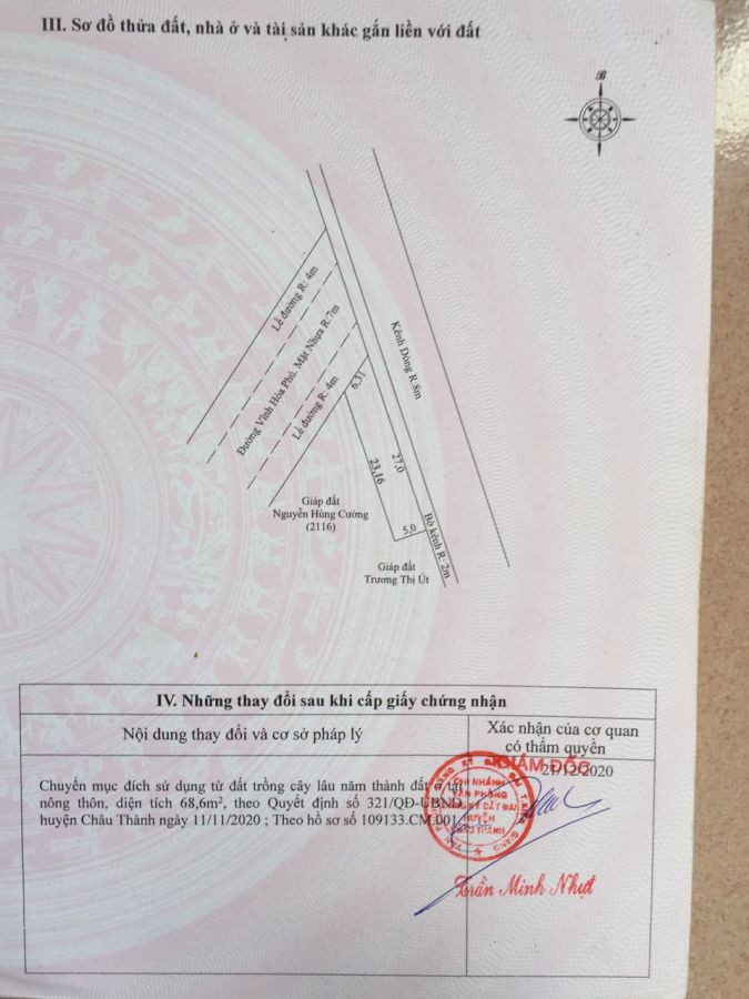 BÁN NỀN LÂM QUANG KY-VHP giá 400tr
