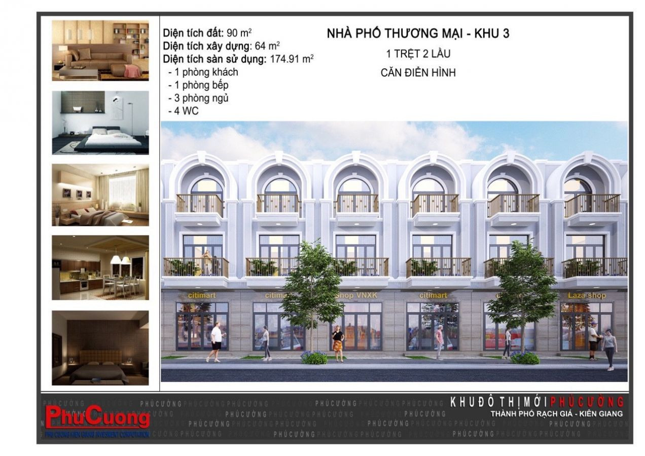Bán nhà P48 KĐT Phú Cường (nhà vị trí đẹp, cơ hội phát triển), Rạch Giá, Kiên Giang