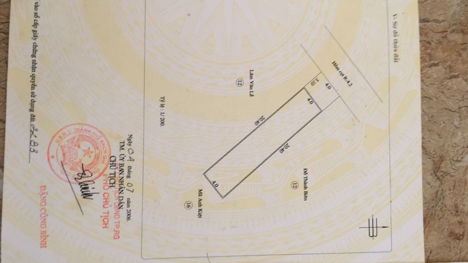 NHÀ HẼM 544/23 ĐƯỜNG NGÔ QUYỀN, PHƯỜNG VĨNH LẠC THÀNH PHỐ RA5CVH GIÁ, TỈNH KIÊN GIANG
