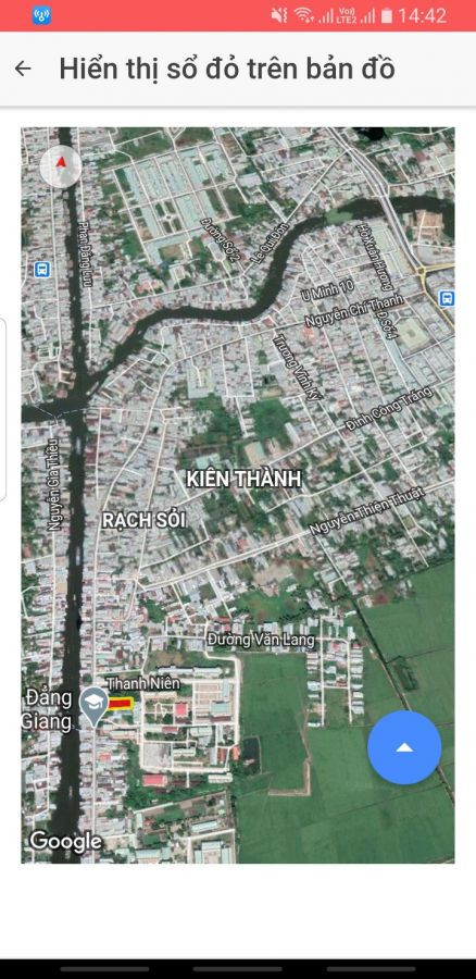 Bán gấp đất mặt tiền Nguyễn Chí Thanh, Rạch Sỏi tp Rạch Giá Kiên Giang 