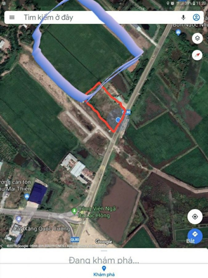 25.000 M2 GẦN NGÃ 3 LẠC HỒNG TUYẾN TRÁNH RẠCH GIÁ, GIÁ CHỈ 1.150TR/CÔNG