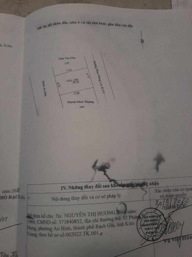 Cần bán gấp căn nhà trung tâm thành phố rạch giá mặt tiền đường phan đăng lưu .