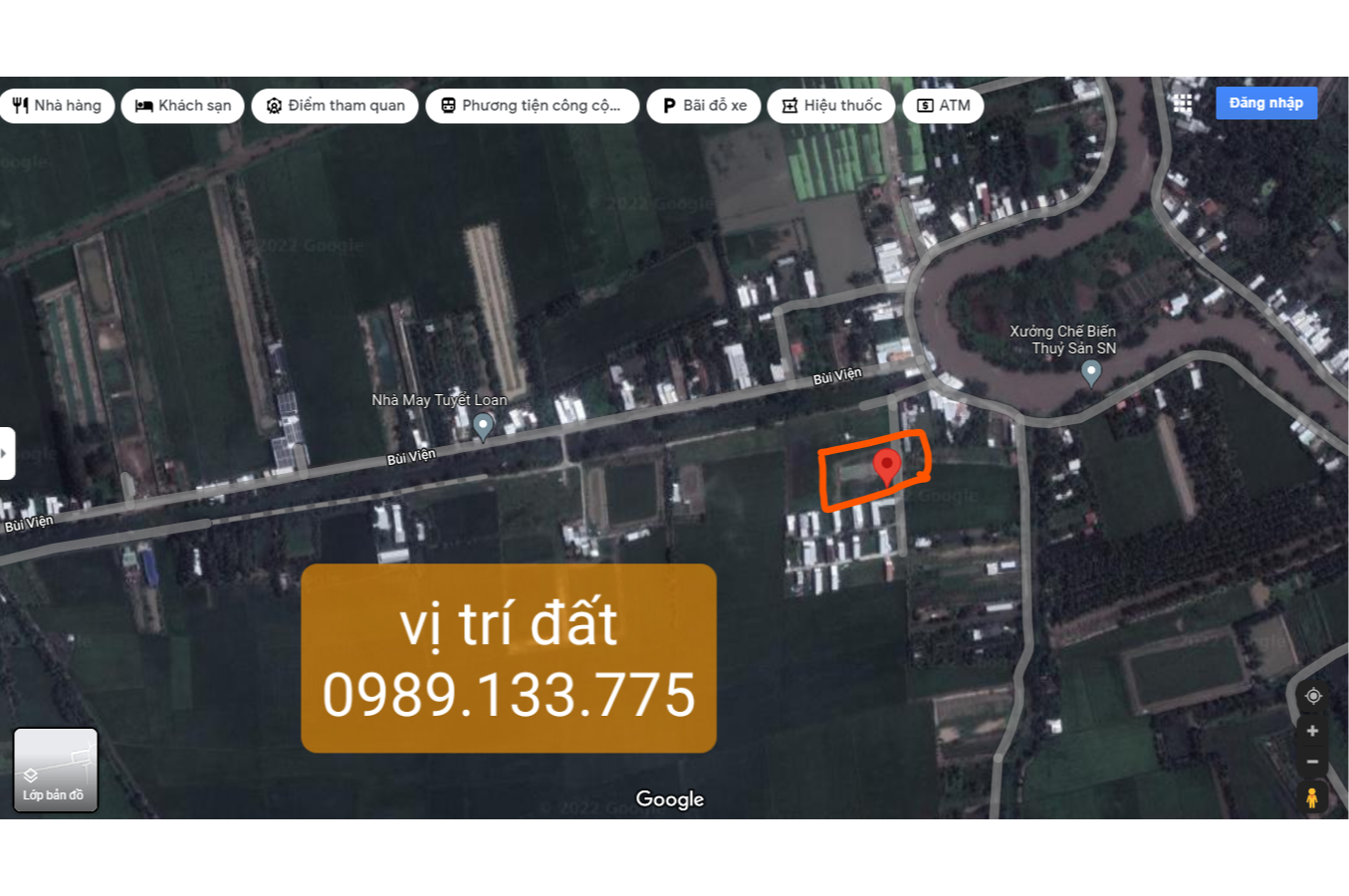Bán nền 5x53 nhánh đường Bùi Viện, P.Vĩnh Lợi, Rạch Giá (470 triệu)
