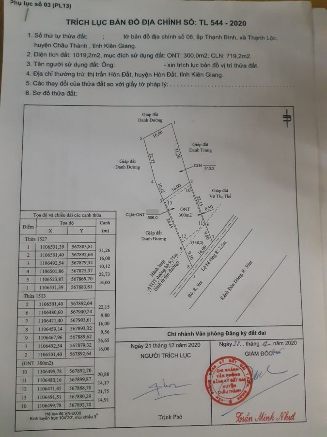 Đất 16x63 mặt tiền đường kênh Đòn Dông, xã Thạnh Lộc, Châu Thành (2 tỷ 3xx triệu)Đất 16x63 mặt tiền đường kênh Đòn Dông, xã Thạnh Lộc, Châu Thành (2 tỷ 3xx triệu)