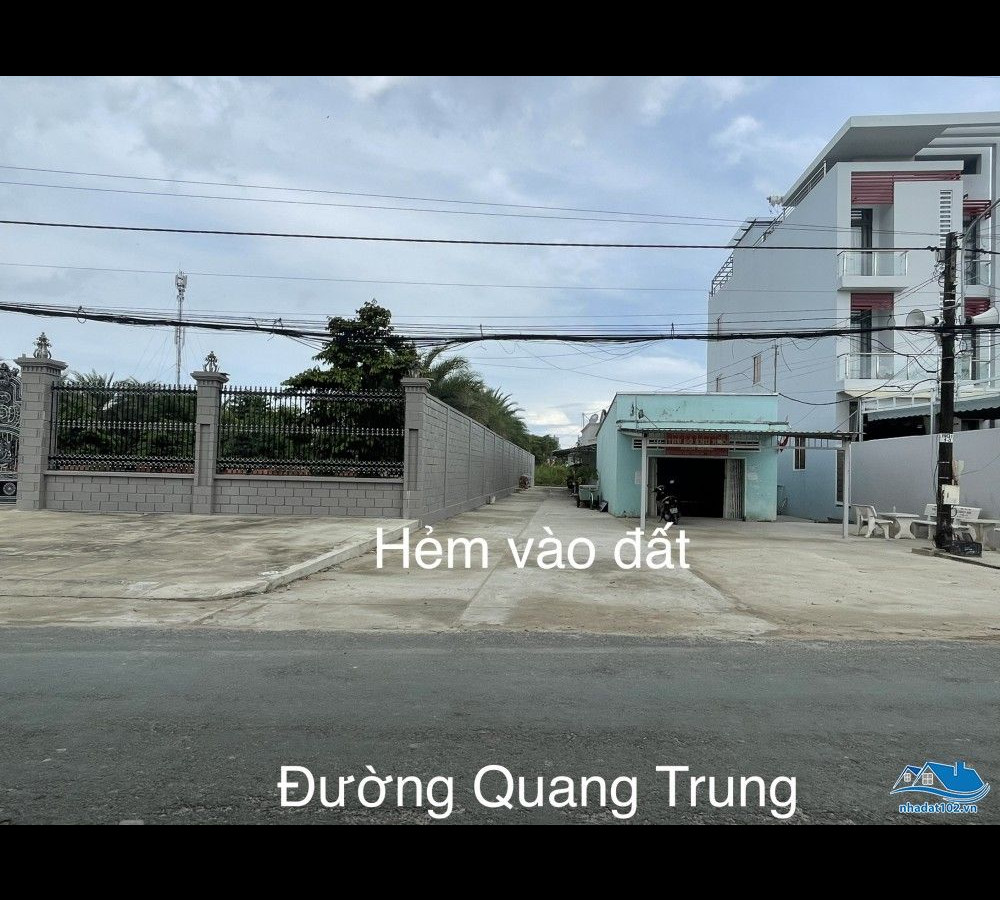 Đất hẻm 275 Quang Trung
