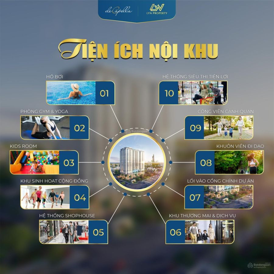 CĂN HỘ DE CAPELLA GIÁ SỐC CHỈ 59,5TRIỆU/m2 DT 75m2