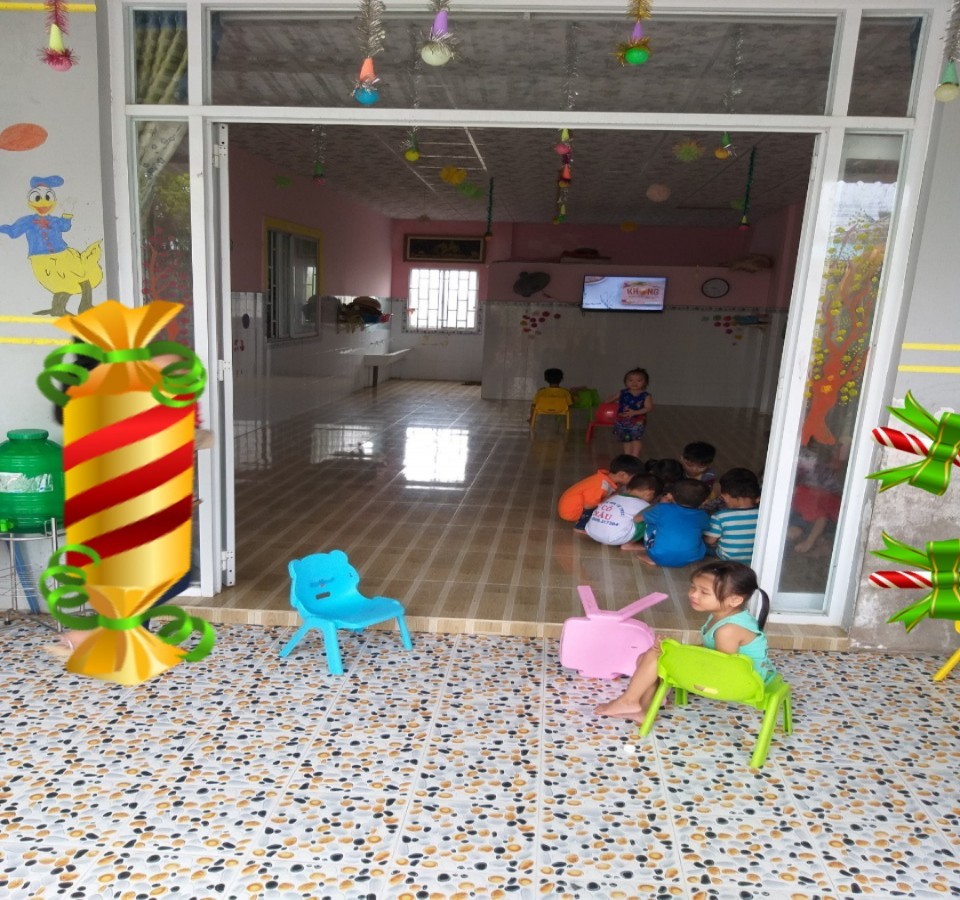 Hạ Giá 300 Triệu. sang lại cơ sở Mầm Non tư thục tại Bình An, Châu Thành, Kiên Giang